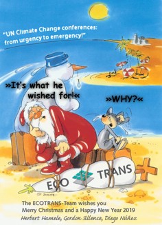 ECOTRANS Season Greetings: What a Year!