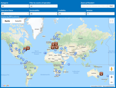 Global Certification Quickfinder & Green Travel Maps for SDG12 