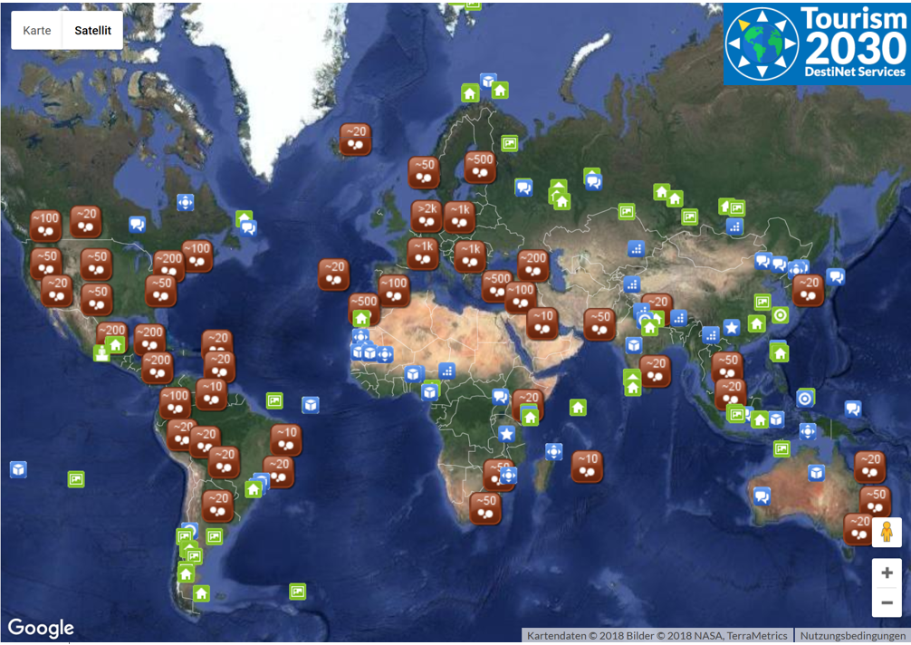 Tourism2030 - user community map