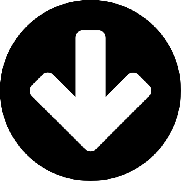 arrow-down-on-black-circular-background.png